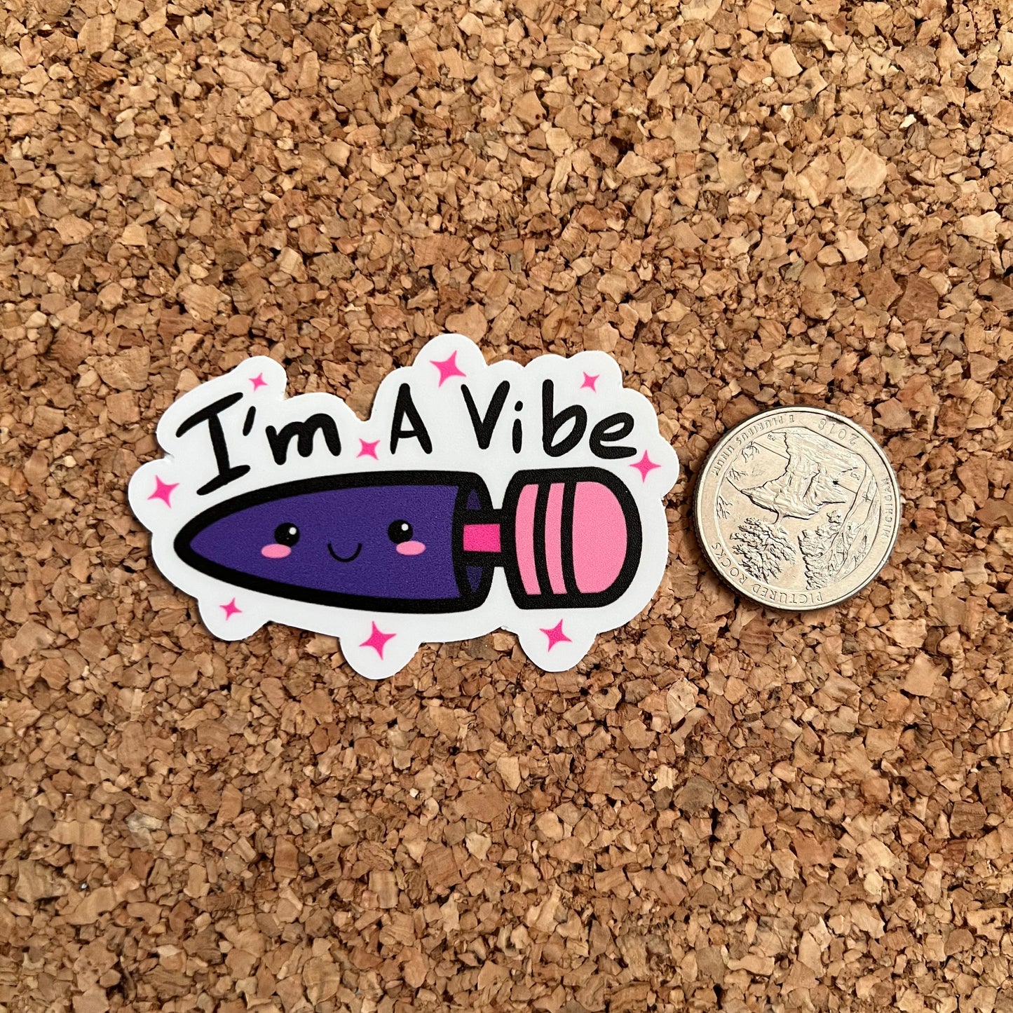 I’m a Vibe Kawaii 18+ NSFW Sticker