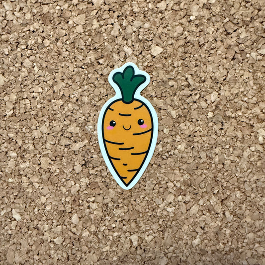 Kawaii Carrot Sticker