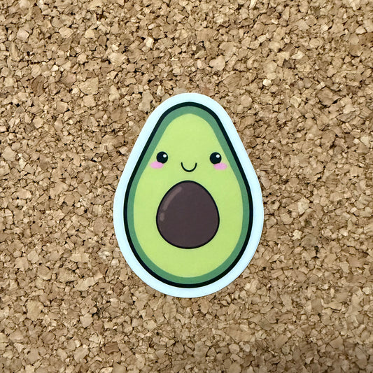 Avocado Vinyl Sticker