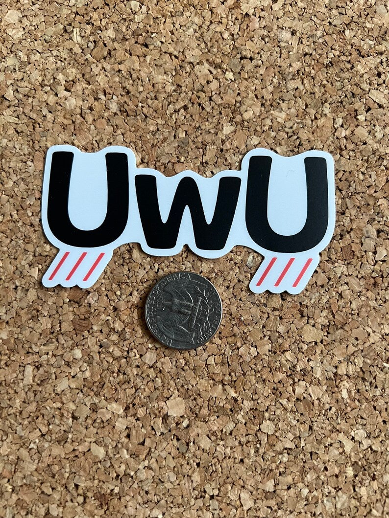 UwU Anime Sticker