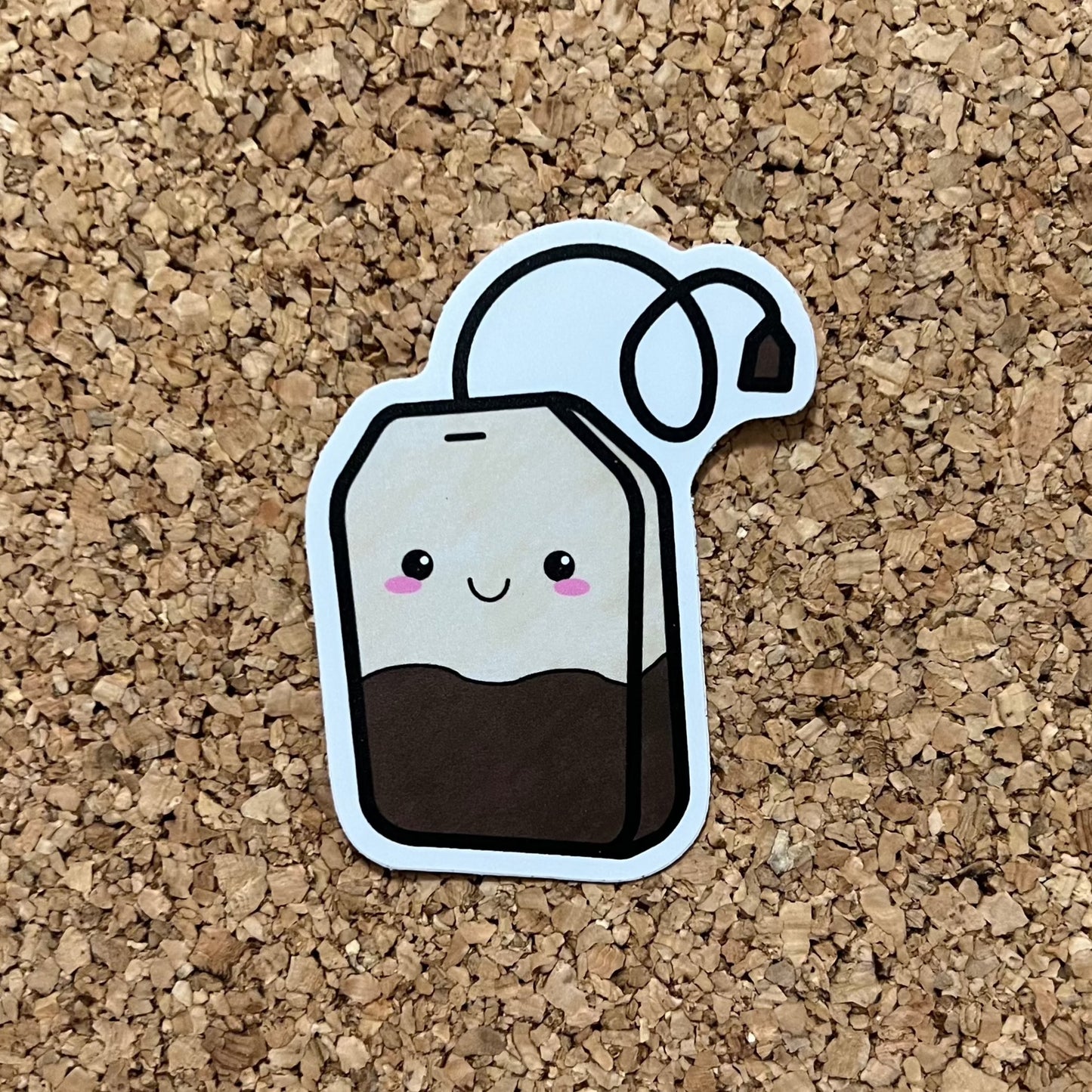 Kawaii Tea Bag Sticker