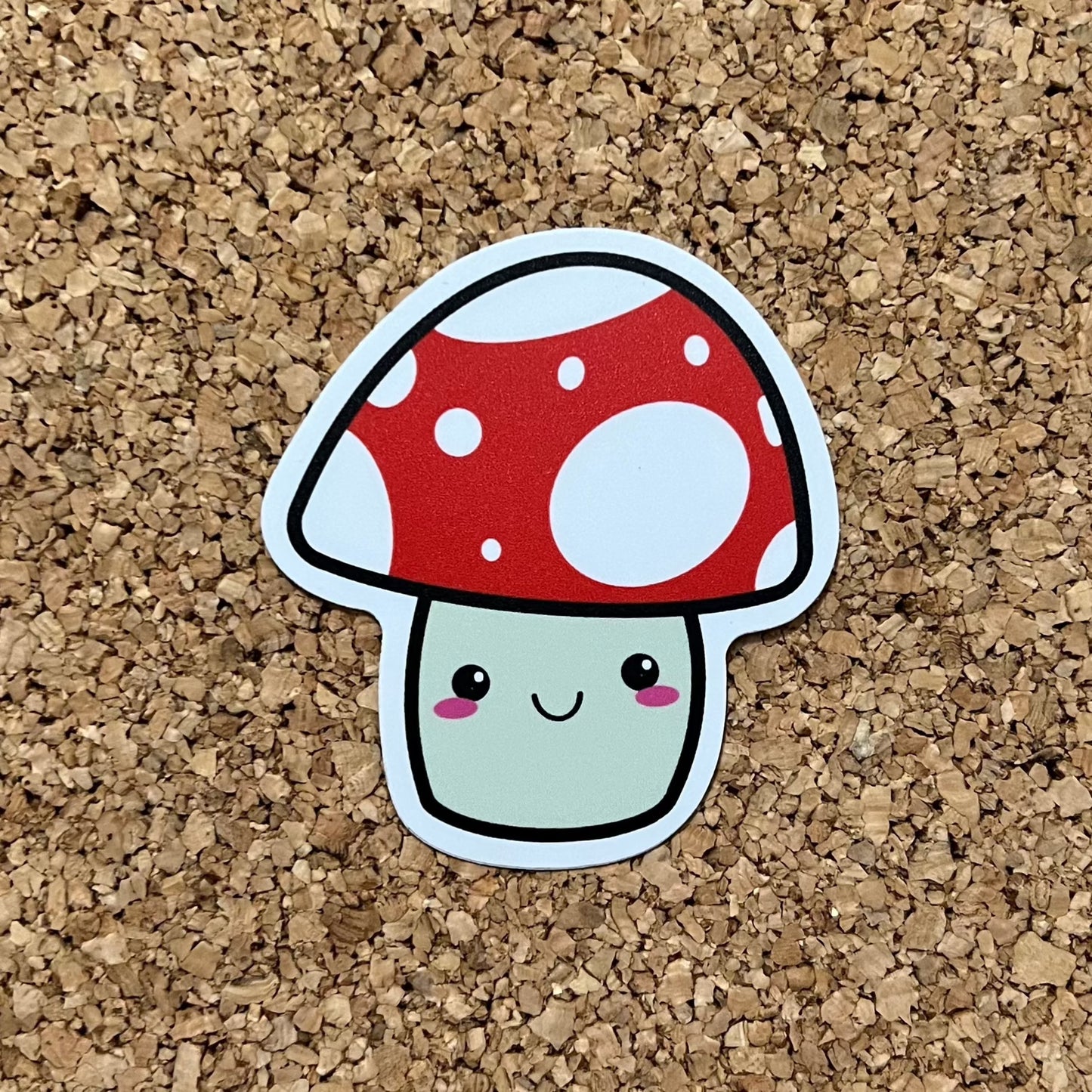 Mushroom Cute Fungus Sticker