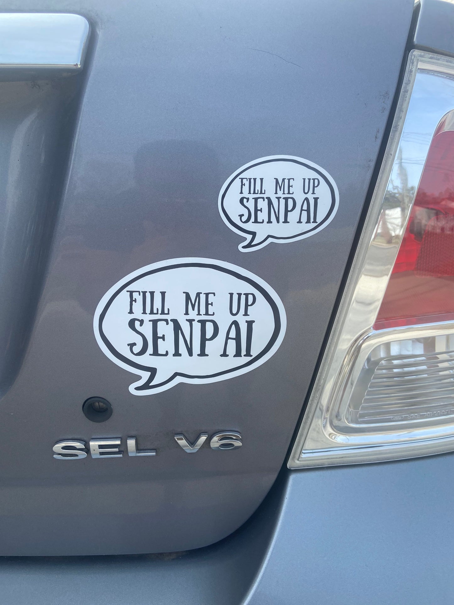 Fill Me Up Senpai Anime Magnet