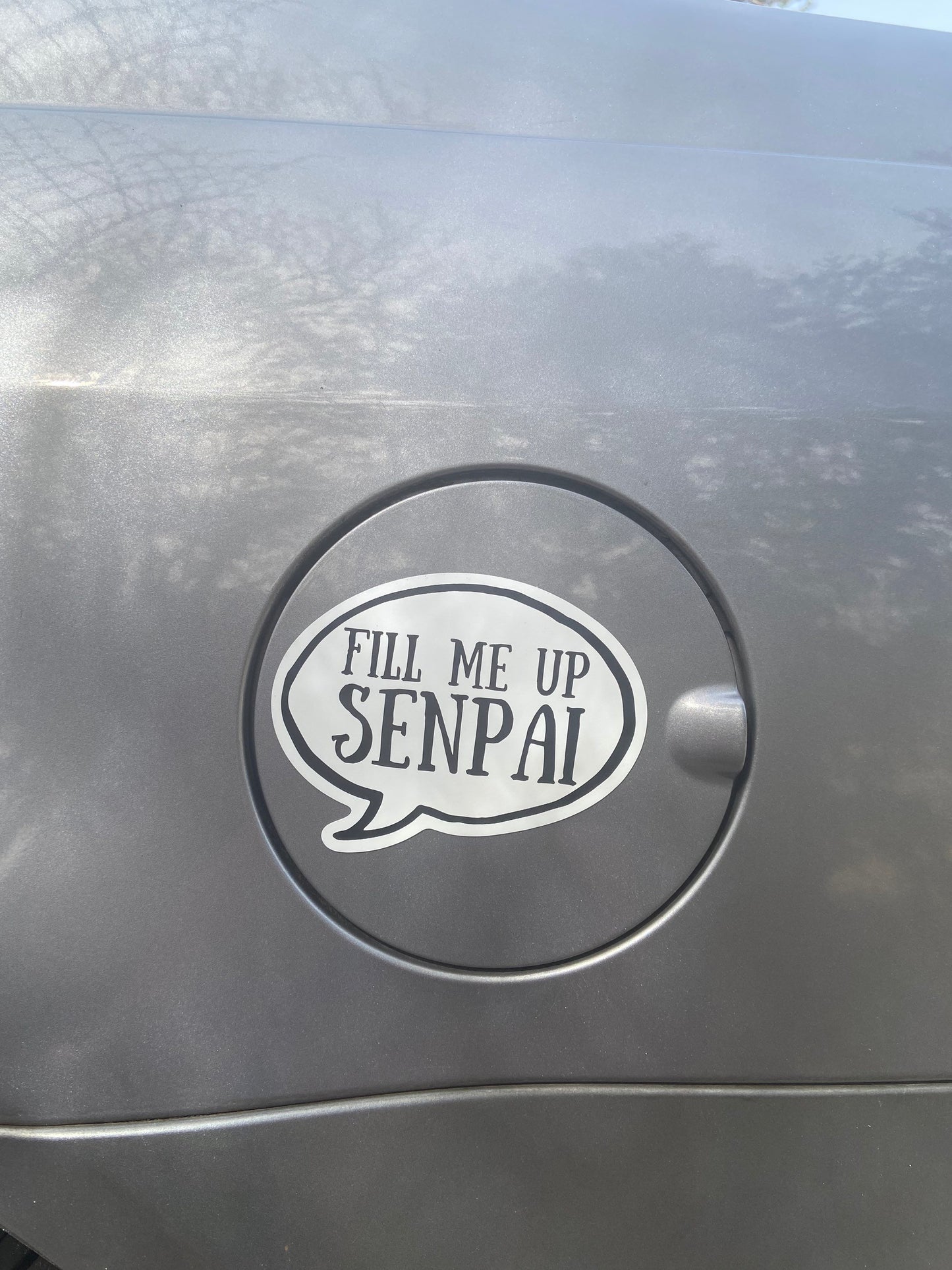 Fill Me Up Senpai Anime Magnet