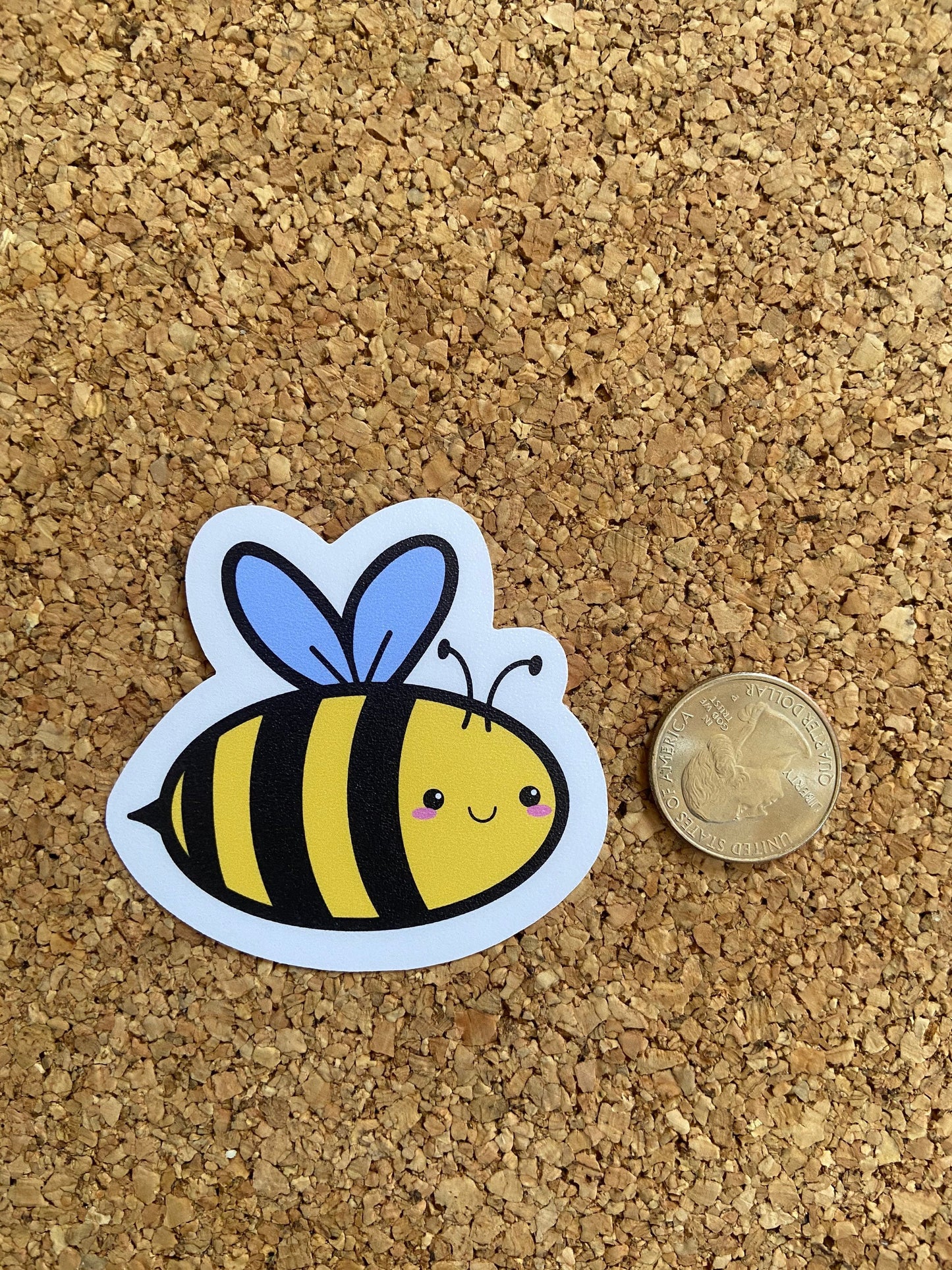 Kawaii Honey Bee Vinyl Sticker