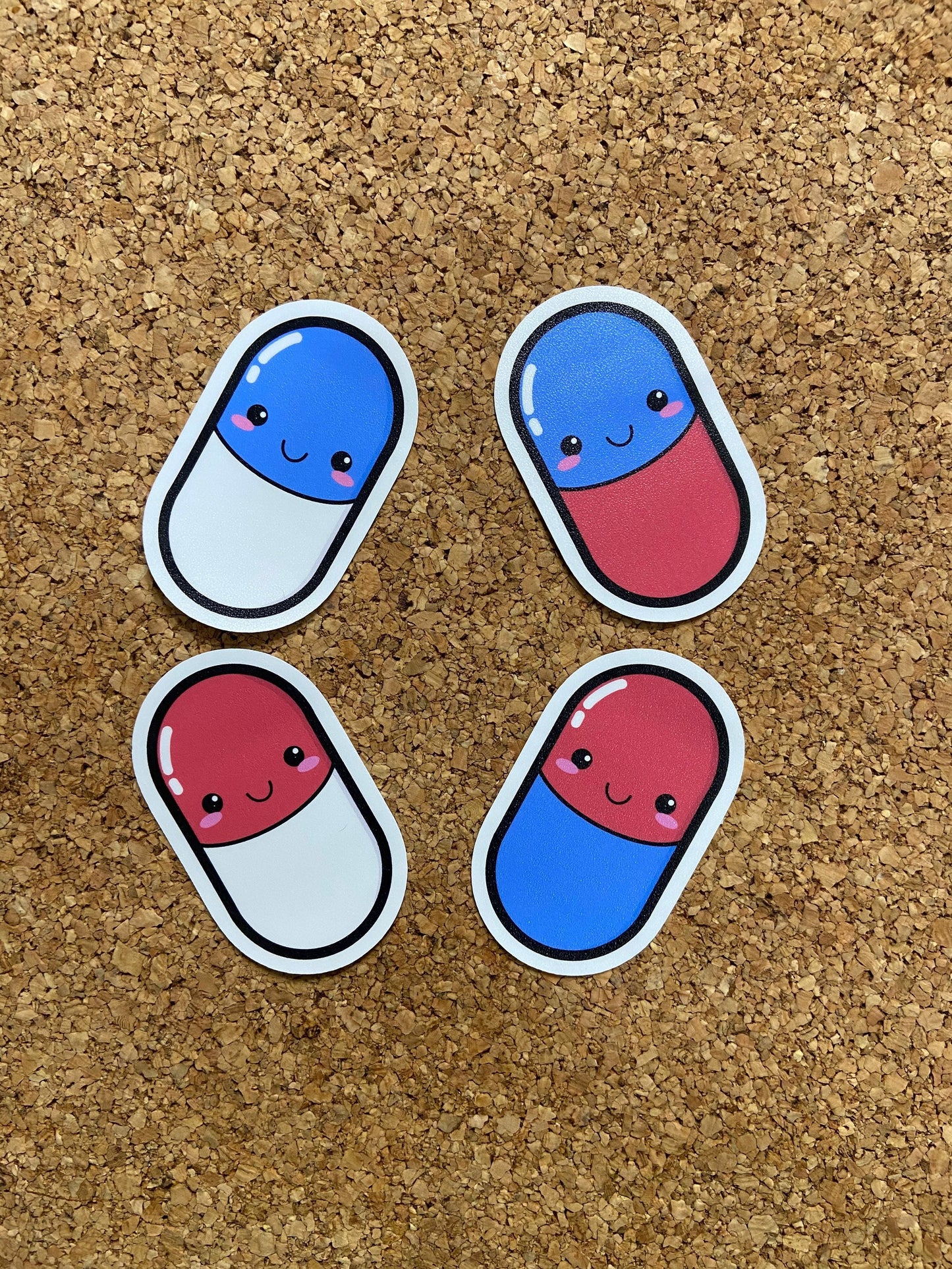 Happy Pills Mental Health Sticker