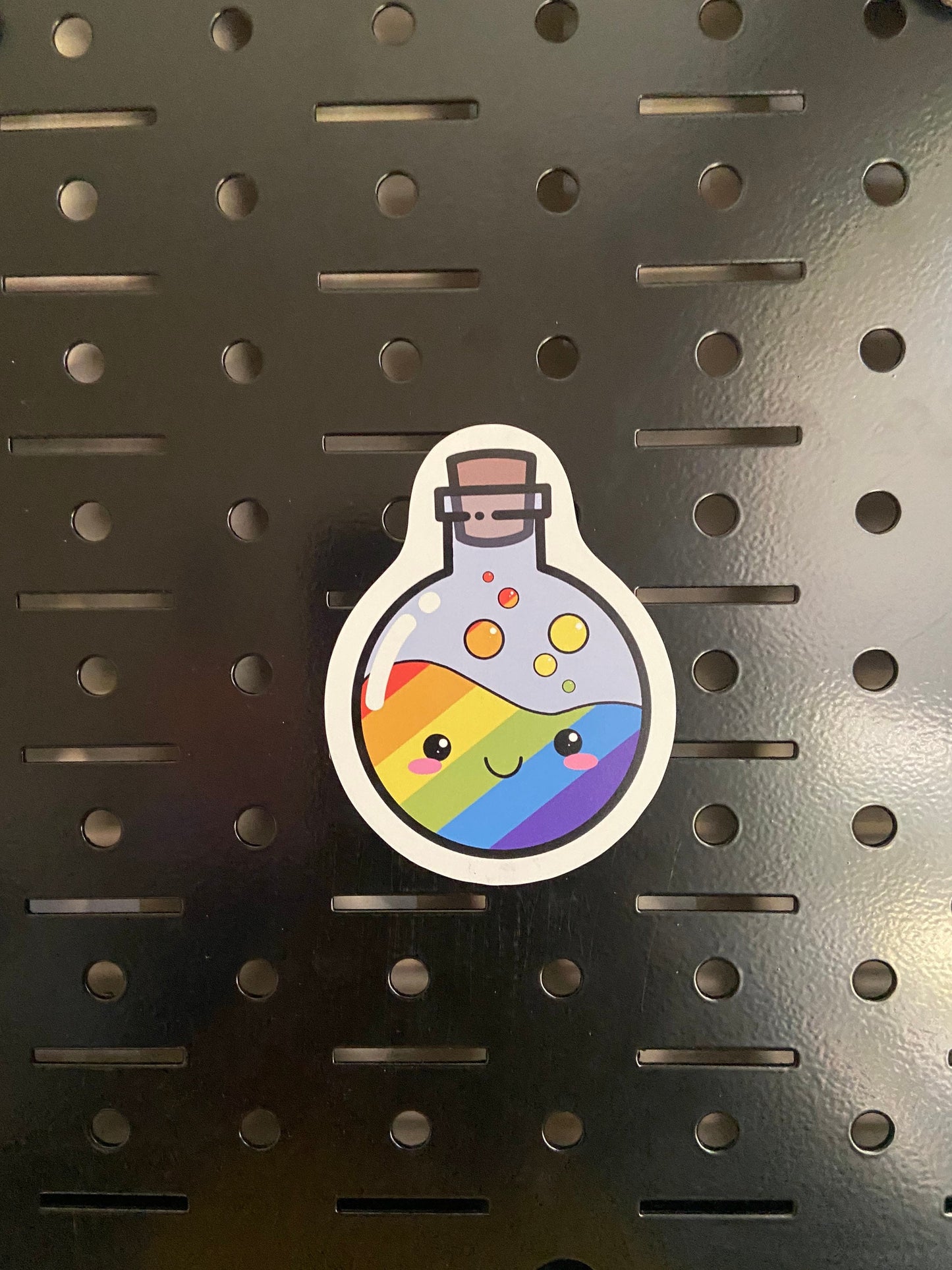 Kawaii Gay Pride Potion LGBT Gay Pride Magnet