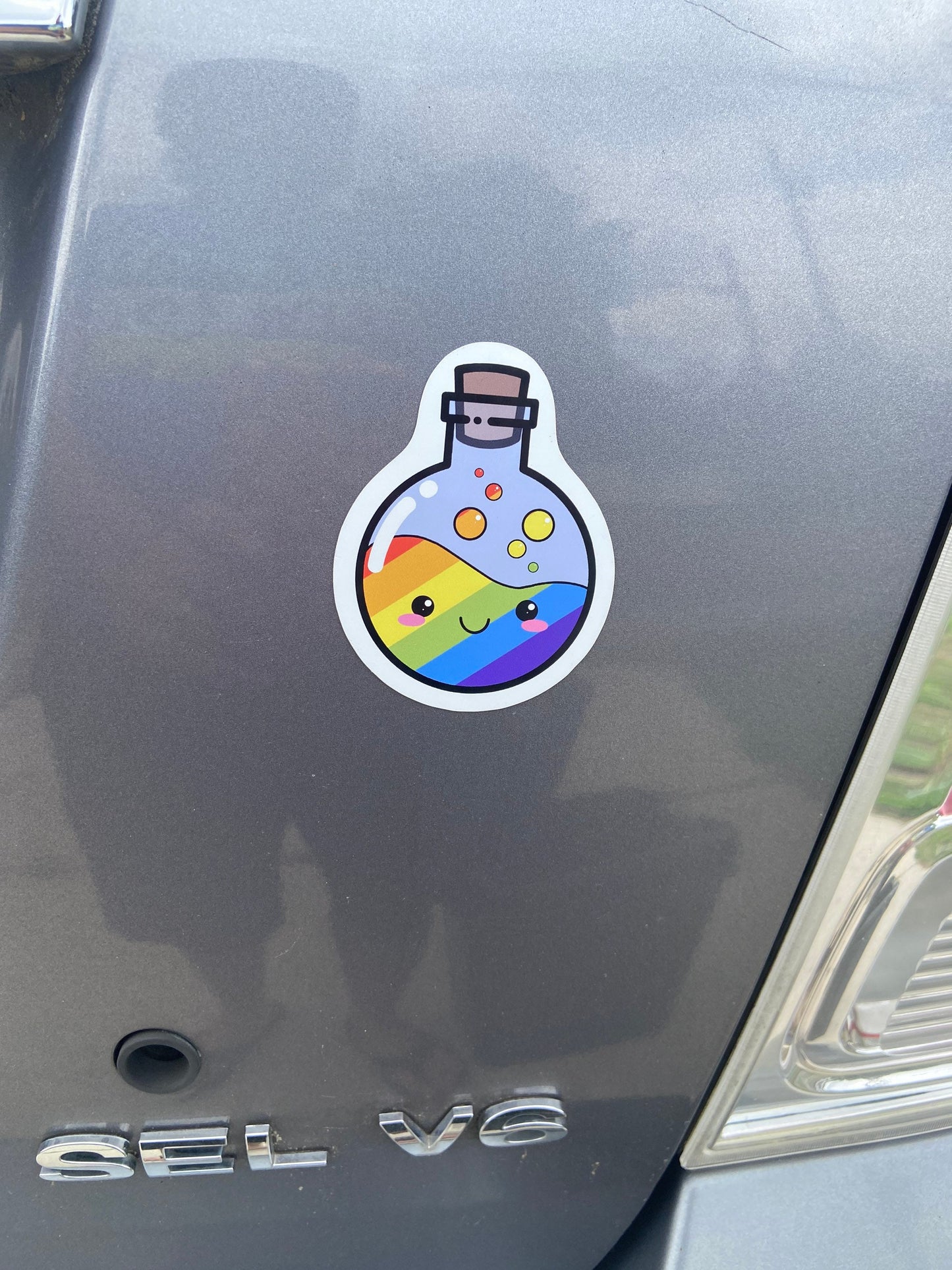 Kawaii Gay Pride Potion LGBT Gay Pride Magnet