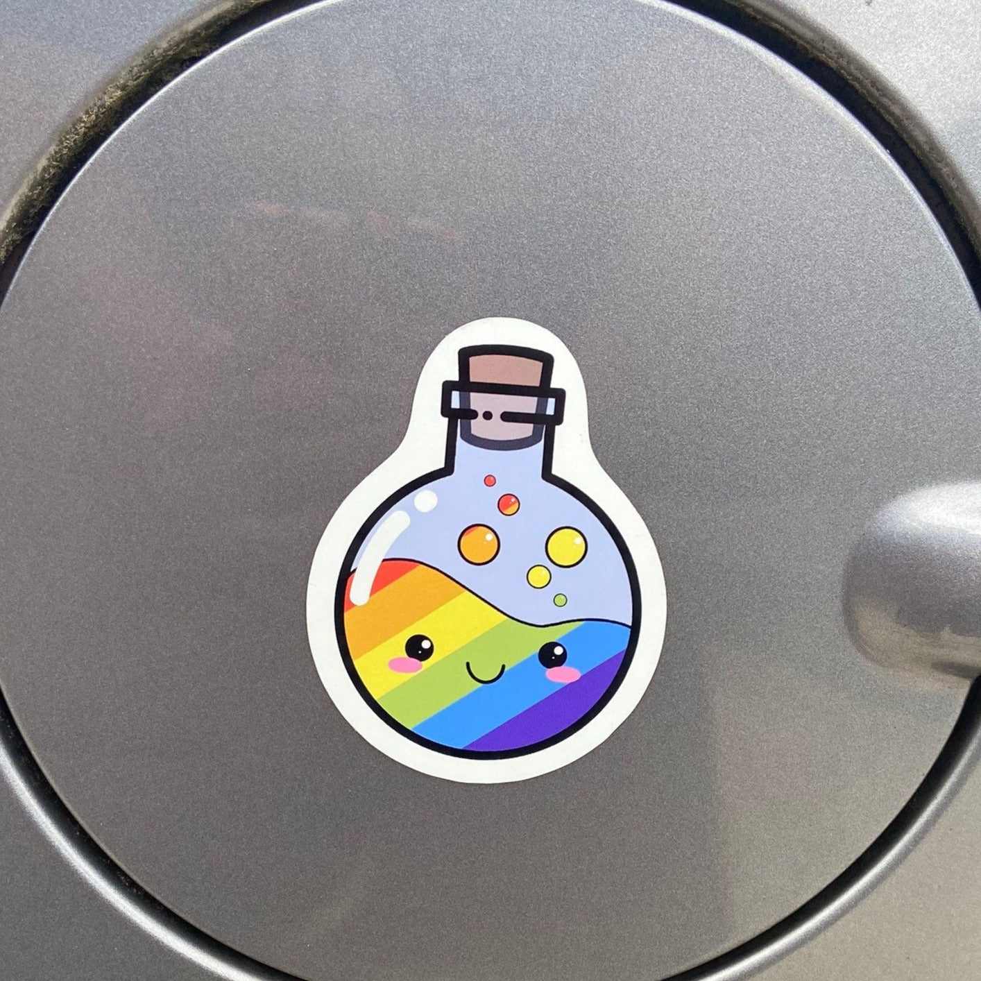 Kawaii Gay Pride Potion LGBT Gay Pride Magnet