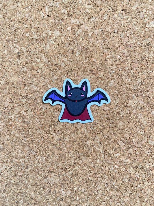 Kawaii Vampire Bat Sticker