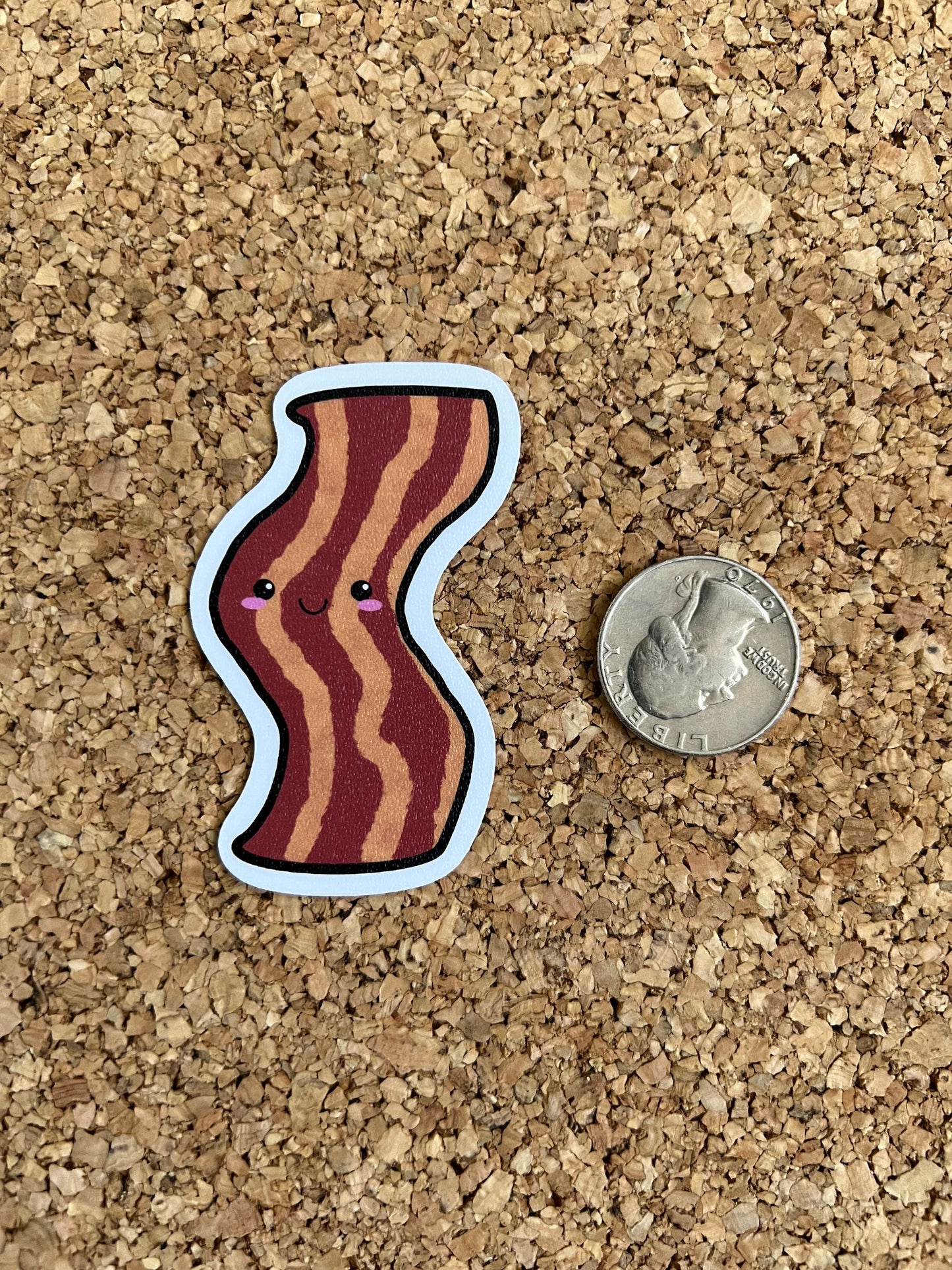 Kawaii Bacon Breakfast Sticker