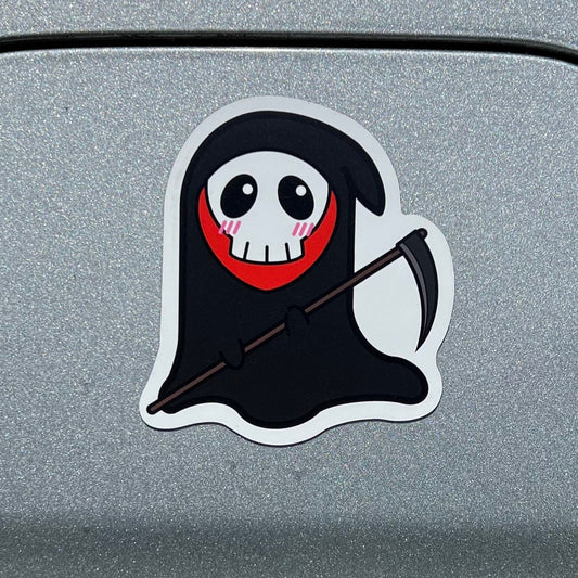 Kawaii Grim Reaper Magnet