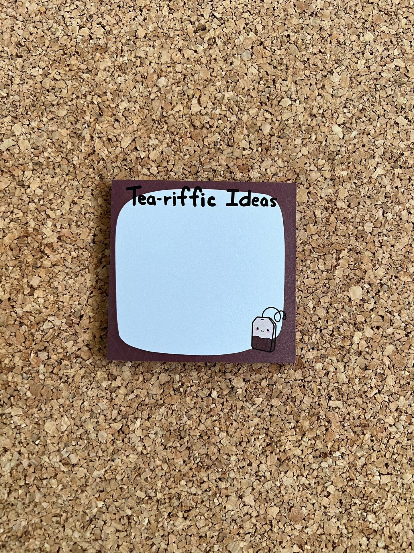 Tea-riffic Ideas Sticky Note Tea Post It Stationery